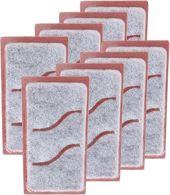 8 Pack Small Filter Cartridges Compatible with Tetra Whisper Bio-Bag Filter Small Replacement Filter Cartridges Compatible with Tetra Whisper 3i Internal Filters