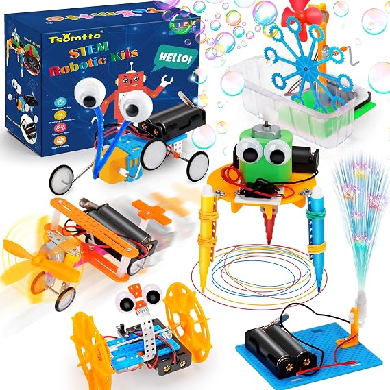 STEM Kits for Kids Robotics Kit Set, Boys Craft Educational STEM Toys Gifts