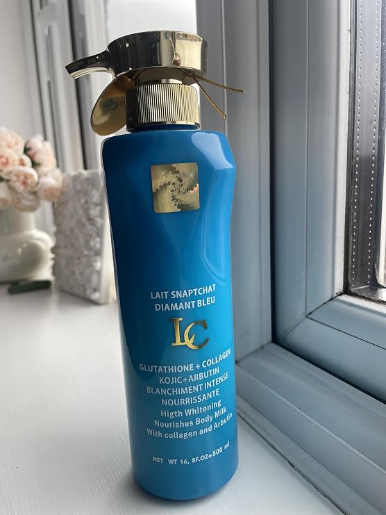Lait Snapchat Diamond Blue Glutathione Collagen Body Milk Lotion 500ml
