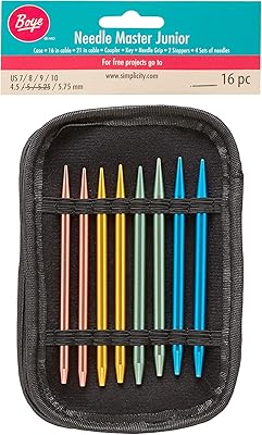 Boye Circular Knitting Needle Kit for Beginners, 16pc