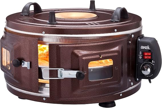 AKEL AF120 Termostatlı Standart Fırın (Bakır Dövme)