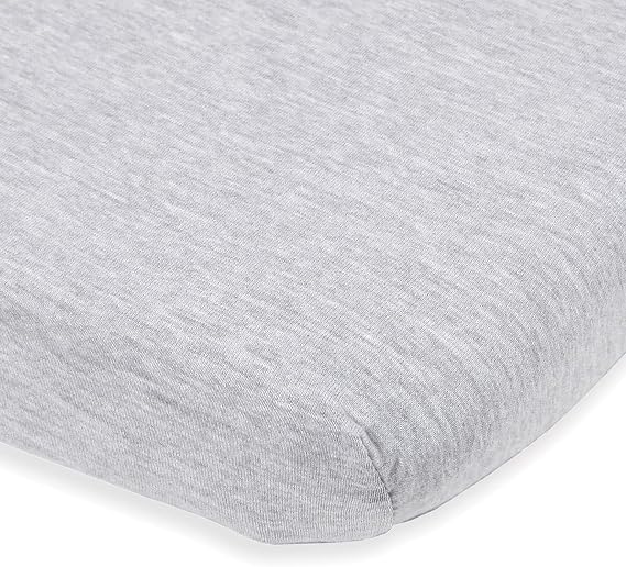 Joey + Joan Bassinet Fitted Sheet Compatible with MiClassic Bassinet Fits 20 x 35 Bedside Sleeper Mattress Perfectly No-Bunching Buttery Soft 100% Cotton
