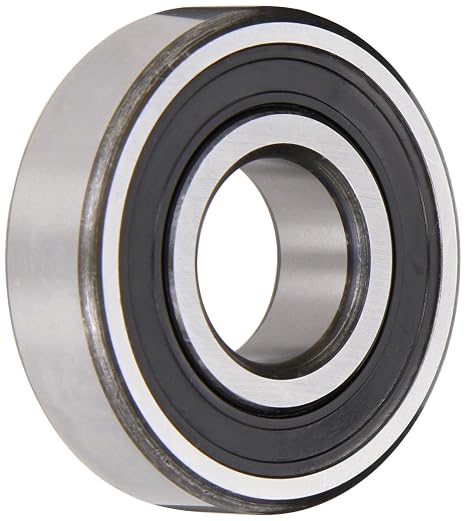 SKF 6305-RS1 0.98 INCH BORE, 1 Row, 2.44 INCH Outer Diameter, 2608 LBF Static Load Cap, 63 Series, 7500 MAX RPM, ABEC 3 Precision Rating, CN Internal Clearance, DEEP Groove Bearing, Single Sealed