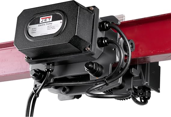 JET 2-Ton Two-Speed Electric Trolley, 0.12/0.49 HP, 3Ph 460V (Model MT200-4)