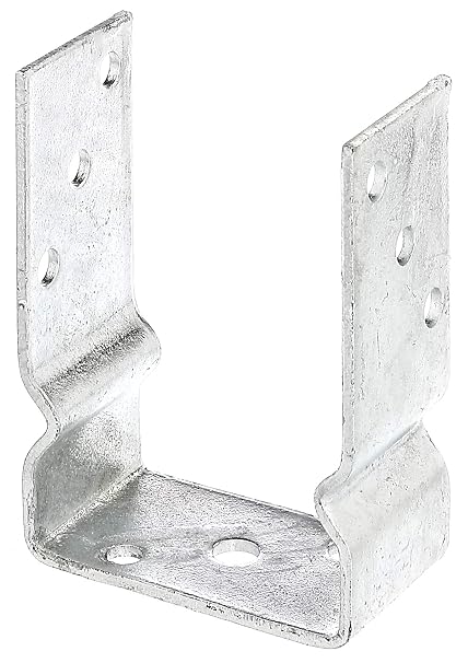 GAH-Alberts screw-on U post anchor hot-dip galvanised