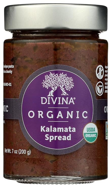Divina Kalamata Olive Spread, 7 Ounce