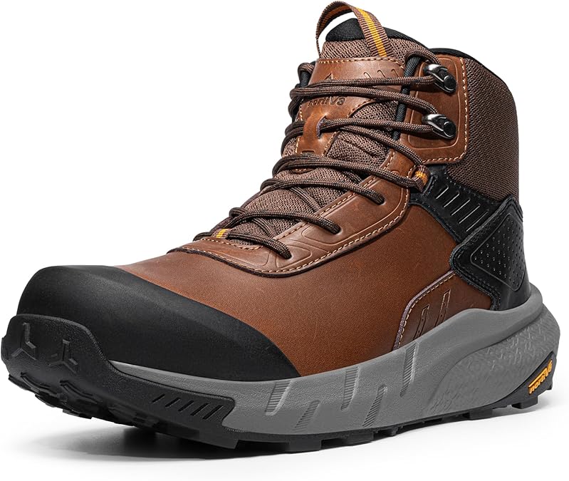 NORTIV 8 Composite Toe Work Boots for Men Waterproof