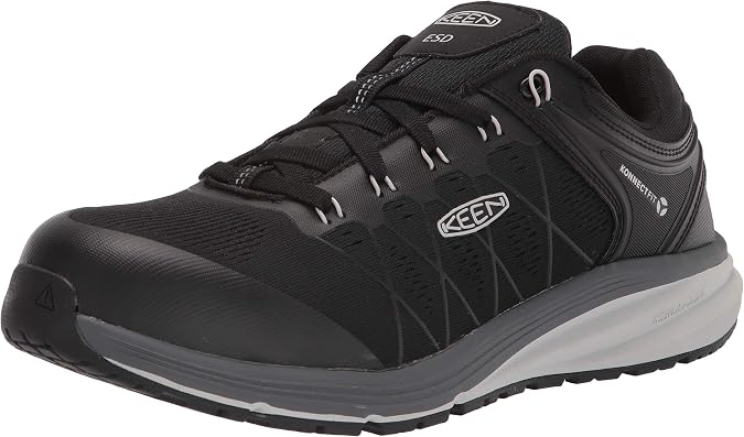 KEEN Utility Men's Vista Energy Low Height Sneakers Composite Toe ESD Work ShoesWork Shoes