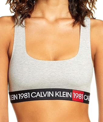Calvin Klein Womens Animal Micro Unlined Bralette