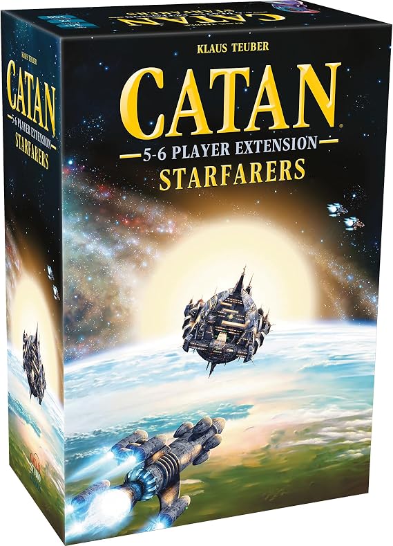 CATAN Starfarers Board Game 5-6 Player Extension - Expand Your Galactic Exploration!, Strategy Game for Kids and Adults, Ages 14+, 3-6 Players, 120-150 Minute Playtime, Made by CATAN Studio