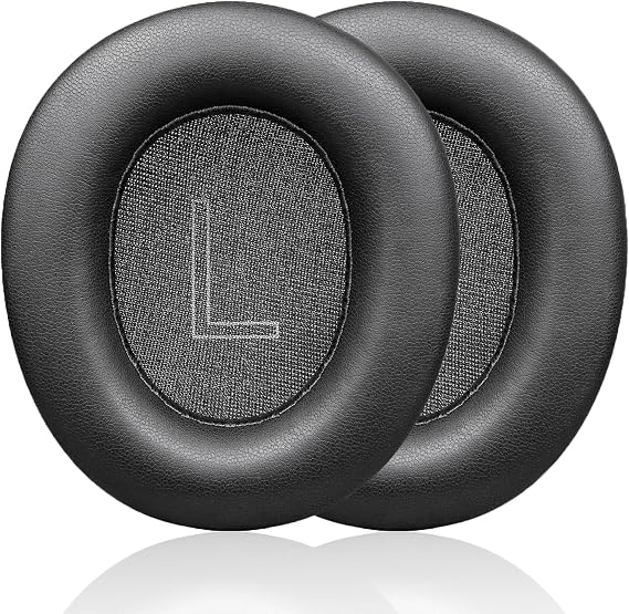 ANC2 Replacement Ear Pads Compatible with Skullcandy Crusher ANC2 (Do Not Fit Crusher ANC) Noise Cancelling Headphones Akkiv Replacement Ear Pads Made of Protein Leather and Memory Sponge (Black)