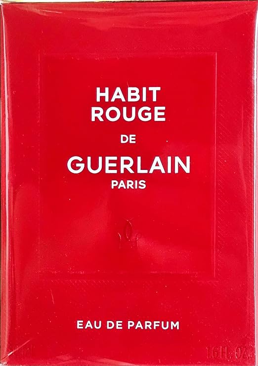 Habit Rouge by Guerlain for Men - 3.3 oz Parfum Spray