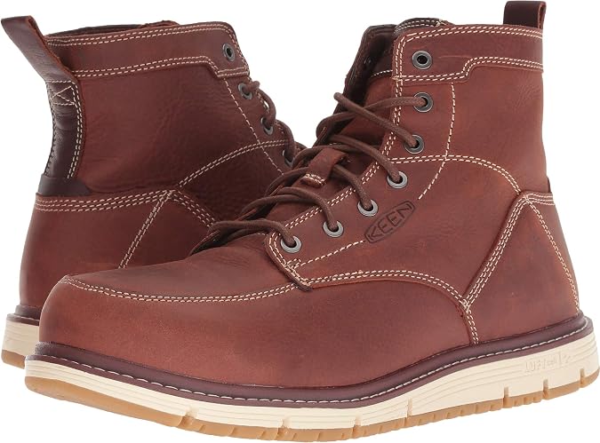 KEEN Utility Men's San Jose 6" Alloy Toe Wedge Work Boots