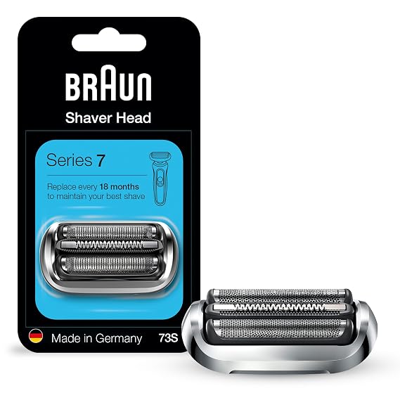 Braun Series 7 New Generation Electric Shaver 73s Replacement Head, Compatible with 7020s, 7025s, 7085cc, 7027cs, 7071cc and 7075cc Shavers