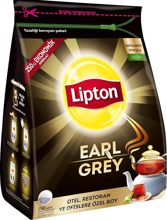 Lipton Earl Gray 250 Teapot Bag Tea