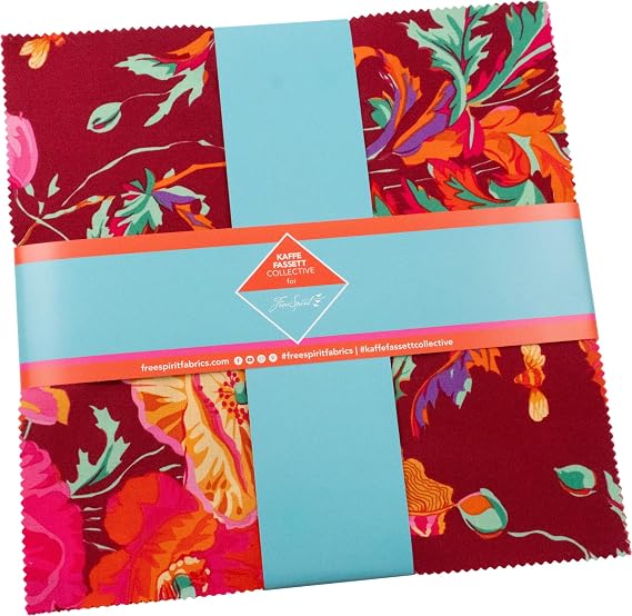 Kaffe Fassett Collective Classics Plus Spectrum 10" Squares 42 10-inch Squares Layer Cake FreeSpirit
