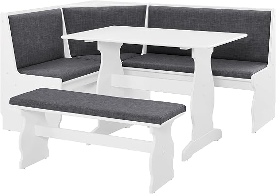 Linon Lucy Charcoal Nook