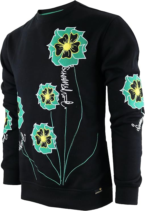 SCREENSHOT CREWNECK 3202 Mens Urban Streetwear NYC Graffiti Hip Hop Fleece Pullover Active Fashion Crew Neck Sweatshirt Top