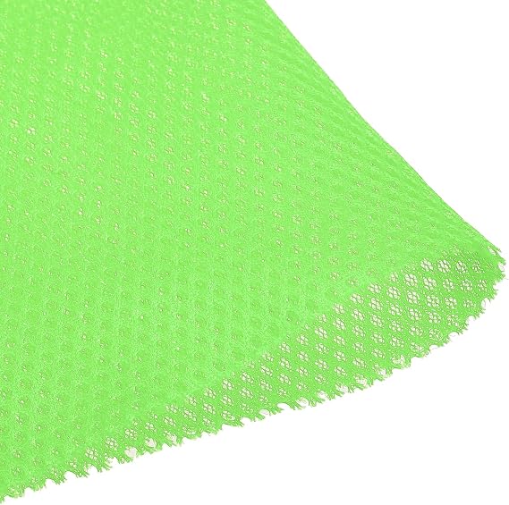 sourcing map Green Speaker Mesh Grill Cloth (not Cane Webbing) Stereo Box Fabric Dustproof Cloth 100cm x 140cm 39" x 55"