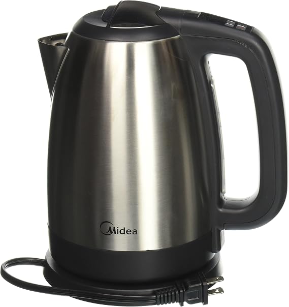 Midea Stainless Cordless Electric Kettle with Temperature Control
