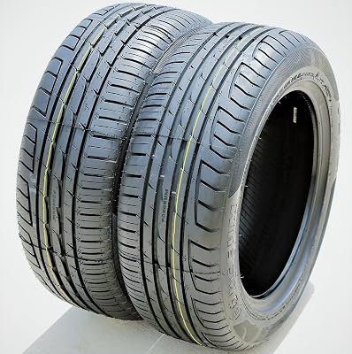 Set of 2 TWO Forceum Octa All-Season Passenger Car Performance Radial Tires-24550R17 24550ZR17 2455017 24550-17 99W Load Range SL 4-Ply BSW Black Side Wall UTQG 400AA