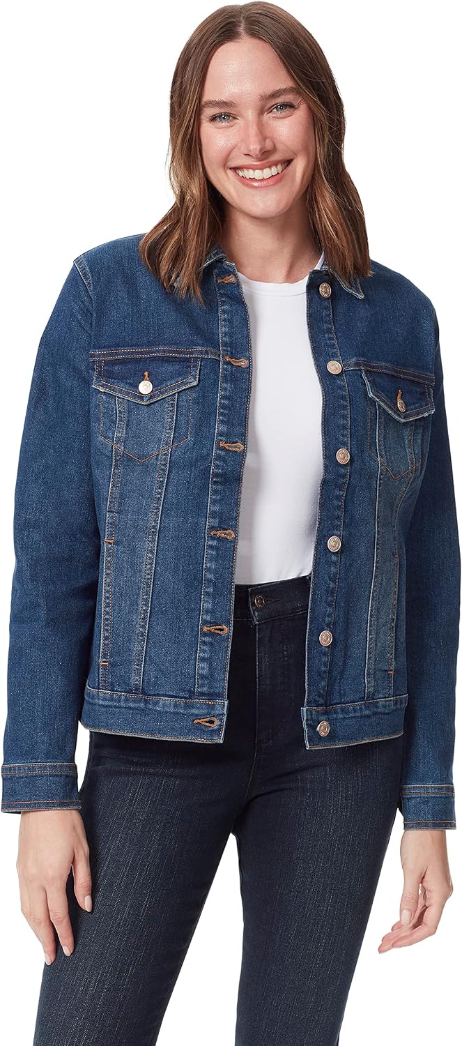 Gloria Vanderbilt Womens Amanda Denim Jean Jacket