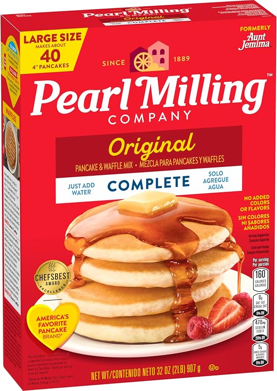Pearl Milling Company Original COMPLETE Pancake & Waffle Mix 907g (Pack of 2)