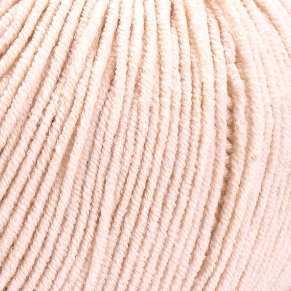 Amigurumi Cotton Yarn YarnArt Jeans 55% Cotton 45% Acrylic, Pack of 2 Skeins (100g/350yds), Soft and Durable Sport Yarn for Crochet, Knitting, and DIY Projects