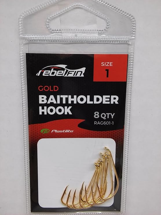 Baitholder Bait Hooks - Gold