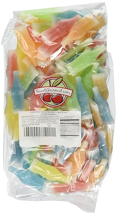 Sweetgourmet Wax Bottles Nik L Nip, 2 Lb