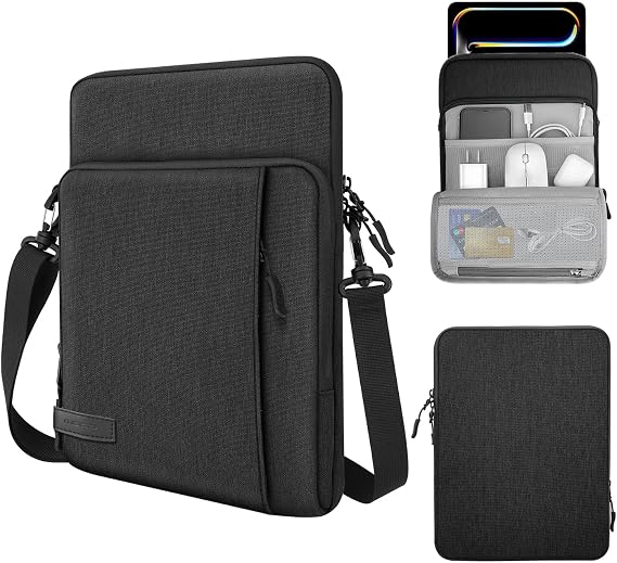 MoKo 10-13 Inch Tablet Sleeve Bag Carrying Case with Multiple Pockets