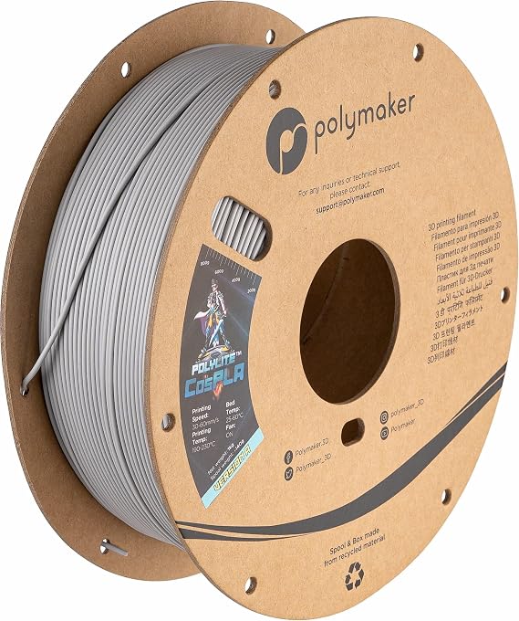 Polymaker PLA Filament for Cosplay 1.75mm 1KG, Version A