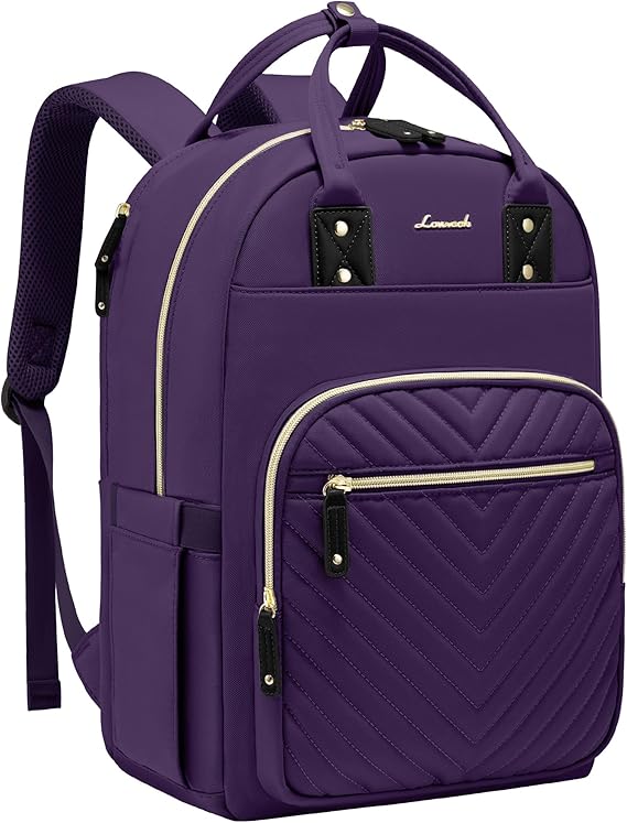 LOVEVOOK Backpack Womens, 15.6 Inch Laptop Travel Work Rucksack