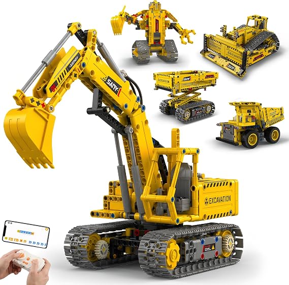 Programmable Robot Building Kit, App and Remote Control