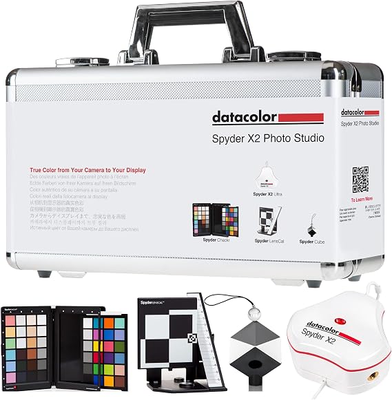 Datacolor Spyder X2 Photo Studio Kit, High Precision Color Management Tool SX2CP100