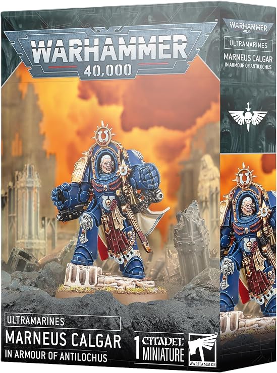 Games Workshop Warhammer 40K: Ultramarines - Marneus Calgar in Armor of Antilochus
