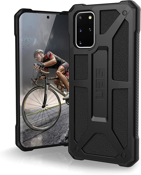 URBAN ARMOR GEAR UAG Samsung Galaxy S20 Plus Case [6.7-inch Screen] Monarch [Black] Rugged Shockproof Military Drop Tested Protective Cover