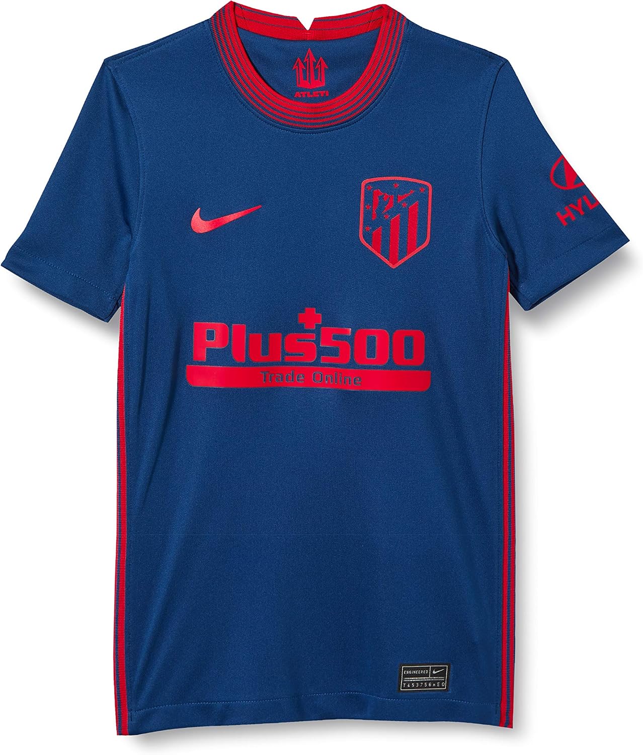 Nike 2020-2021 Atletico Madrid Away Football Soccer T-Shirt Jersey Kids