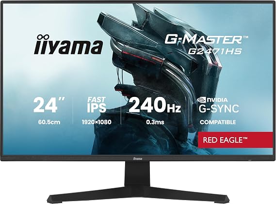 iiyama G2471HS-B1-23.8" IPS, 1920x1080/240Hz, 2H1DP