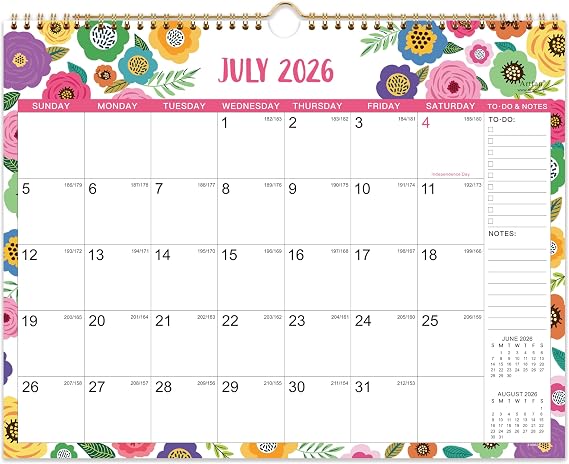 2026-2027 Wall Calendar - Wall Calendar 2026-2027, JUL.2026 -DEC.2027