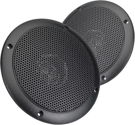 Magnadyne 5 Water Resistant Speakers for Marine, RVs, Hot Tubs Pair