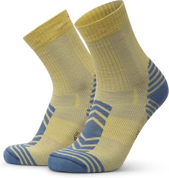 DANISH ENDURANCE Hiking Socks, Warm Merino Wool Walking Socks with Lightweight Anti Blister Cushioning for Winter, for Men & Women, Unisex