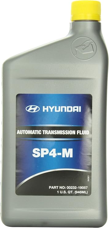 Genuine Hyundai 00232-19057 ATF SP-IV Automatic Transmission Fluid, 1 Quart (946 mL)