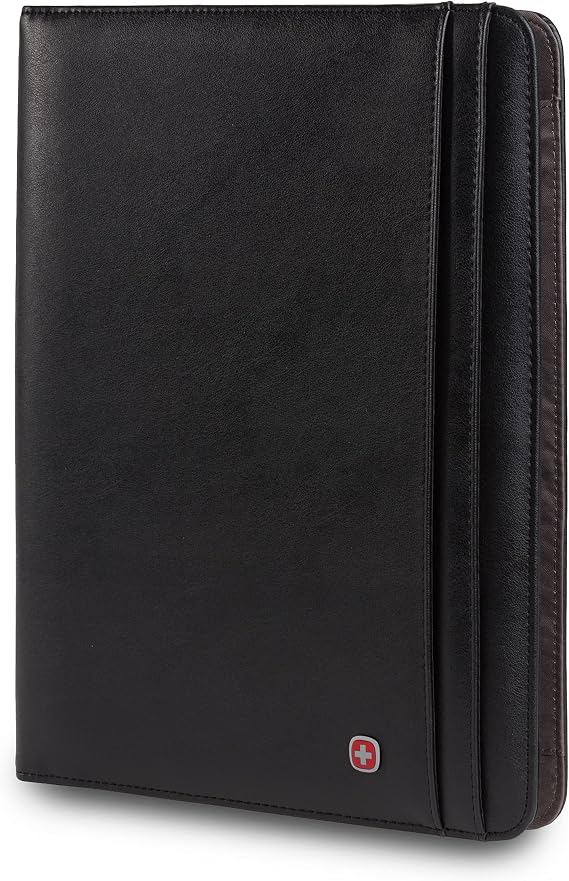 Wenger Merit Padfolio, Padded Document Organizer, Black