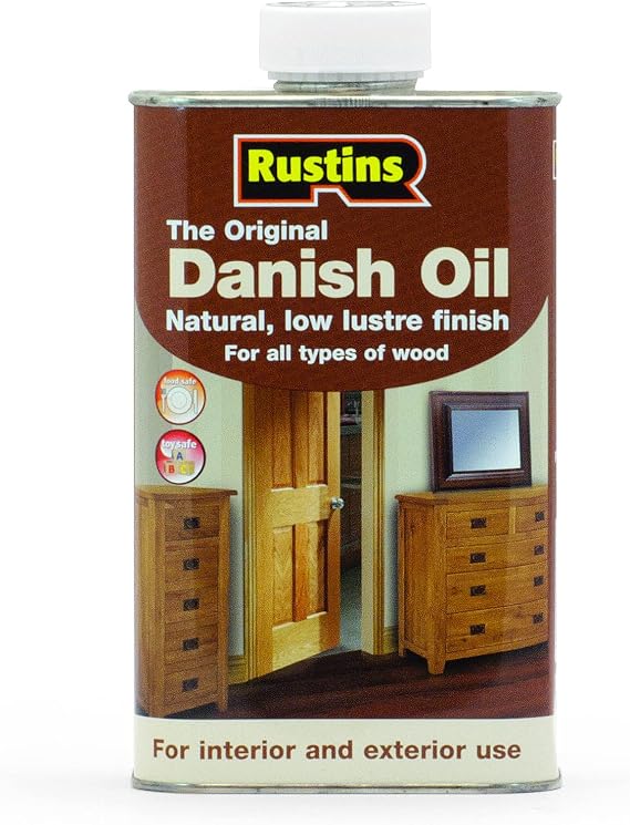 Rustins The Original Danish Oil 1L | 33.8 Fl. Oz.
