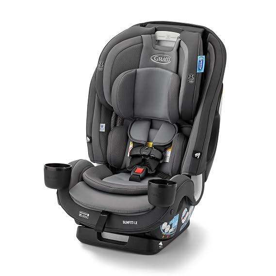 Graco SlimFit3 LX 3-in-1 Convertible Car Seat, Kunningham