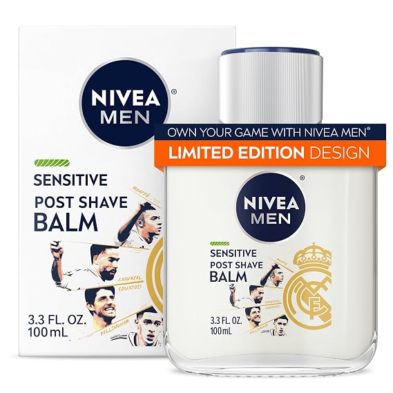 NIVEA MEN Sensitive Post Shave Balm, After Shave Balm for Men, 3.3 FL OZ