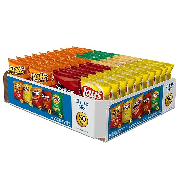 Frito-Lay Classic Mix Variety Pack, 50 Count