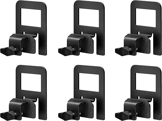 Non Slip Mattress Stoppers,6 Pcs Adjustable Metal Bed Frame Holder in Place, Heavy Duty Anti-Slip Baffle Mattress Retainer Bar to Stop Mattress Sliding