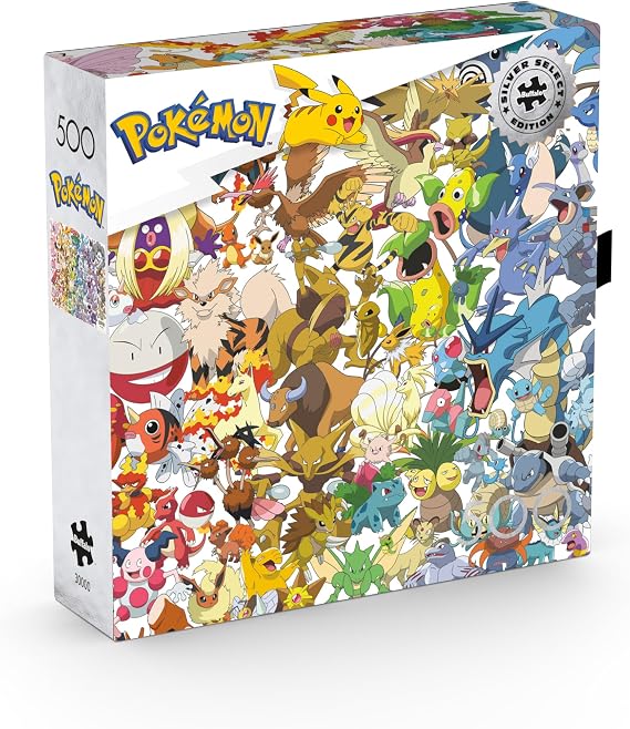 Buffalo Games Kanto 151 Anime Puzzle, Jigsaw Puzzles 500 Pieces, 21.25 x 15